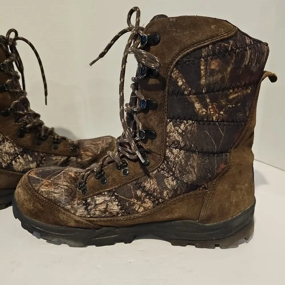 Lacrosse Silencer HD 8” 800gram Insulation Realtree Camo Men’s Sz 14